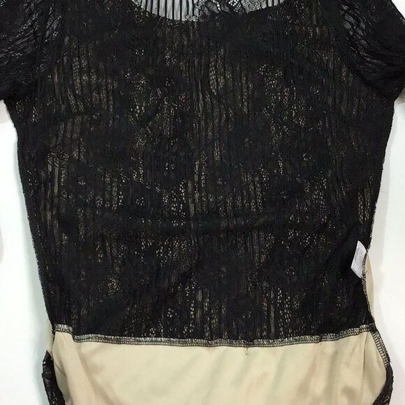 Charlotte Russe Long Sleeve Lace Bodysuit Size M - Picture 16 of 16